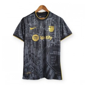 Günstige Fußballtrikots BARCELONA 2023-24 Special Edition Schwarze Kurzarm